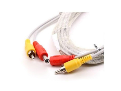 DVR 녹화 CCTV 1RCA 케이블 20M 연결