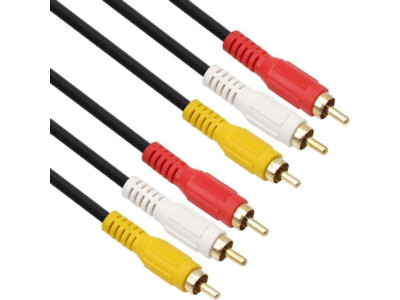 케이블 3R015M 3선 NETmate NMA RCA 1.5m