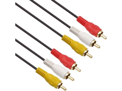 5m 3R050N NETmate NMA 3선 RCA 케이블