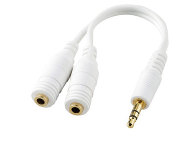 3.5mm 스테레오 Y형 케이블 헤드폰젠더 3.5MM커넥터 이어폰스테레오잭 3.5MM스테레오잭 3.5이어폰잭
