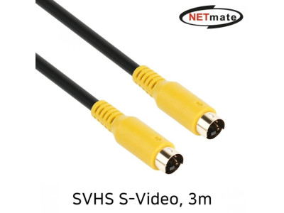 SVHS 비디오선 영상케이블 캠코더케이블 오디오 고급 비디오 3m